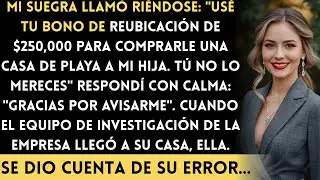 Se Esfumó Mi Dinero de Reubicación! Mi Suegra Se Rió… Hasta Que La Investigación de la Empresa...