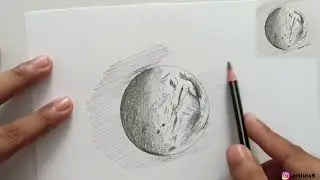 How to draw the planet MARS