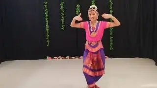 J-2484 | Prachi Chillarge | Bharatanatyam | (12 -16 Years )  #Jhankriti2023
