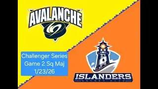 1/23/26 Game 2 Avalanche @  Islanders  Hockey Club 2015 Live !!!