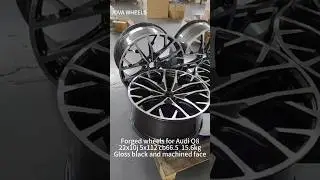Manufacture wheels for Audi Q8, 22x10j forged rims made at JOVA WHEELS #performancewheels