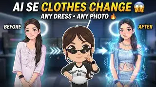 How to Change Clothes in Photo using AI | Instagram Trending Outfit Hack FREE