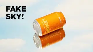 Creative Product Photography at home with a Mirror & Sky Backdrop