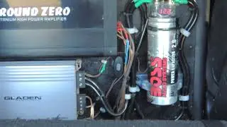 GZIB 3000 SPL + GLADEN RC1200C1 +ALPINE CDE-178BT