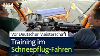 Schneepflugfahren: Training für die Deutsche Meisterschaft | Abendschau | BR24