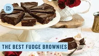 THE BEST Fudge Brownie Recipe Ever!