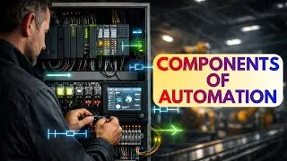 Components of Automation | Sensors, PLC, Actuators Explained