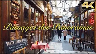 [4K] Walking tour in Paris Passages des Panoramas 75002 🇫🇷 Jan 2021🚶&zwj;♂️