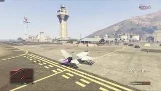GTA 5 Military Base Attack 🔥 Stealing Jet & Tank | Full Chaos