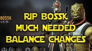 Star Wars: Force Arena - RIP Bossk - Leia Jyn Cassian BUFFS Balance Changes