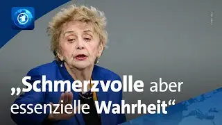 Holocaust-&Uuml;berlebende Friedman spricht im Bundestag