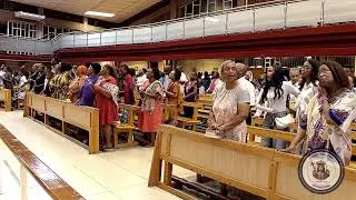 New Year's Eve Thanksgiving mass