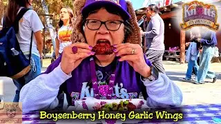 Boysenberry Honey Garlic Chicken Wings at Mrs Murphy's Kitchen: 2025 Knott's Boysenberry Festival