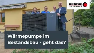 Nach Heizungsausfall wird die Wärmepumpe im Bestandsbau zur perfekten Lösung