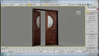 3DS Max Tutorials: How to create door with texture like real door
