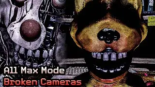 All Max Mode Broken Cameras | Banshee (Fazbear's Pizzeria Tycoon!)