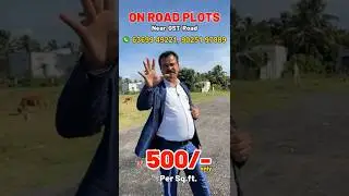 499/- Only | Low Budget Plots in Madurantakam Chengalpattu #shorts