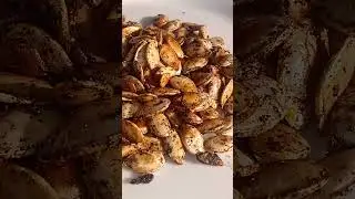 🌻🌱 Petisco de Sementes de Kabotya Grelhadas Que Aprendi no Jap&atilde;o 🍽️ Crocante e Picante🔥🌶️🌱🌟 🧡