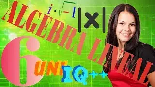 CURSO DE ALGEBRA LINEAL 6 - TRASPUESTA, TRAZA E INVERSA DE UNA MATRIZ