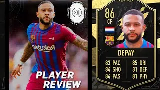 &iquest;SERA MEJOR QUE BENZEMA? | MEMPHIS DEPAY IF 86 REVIEW | FIFA 22