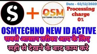 coinswitch + osmtechno I'd activation process | How to Activate osmose I'd | processing charges 0% |