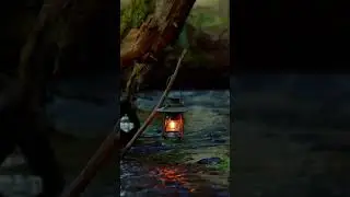 🔥 Night Fire & Water | Deep Relaxation