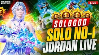 SOLO NO-1 JORDAN | EASY WAYS TO REACH CONQUEROR | SOLOGOD 😎🤫#pubg#jordan#bgmilive#madan#botsquad