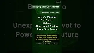 🧐👉 Nvidia's $683M AI Bet: Crypto Mining's Unexpected Pivot to Power UK's Future #QixNewsCrypto
