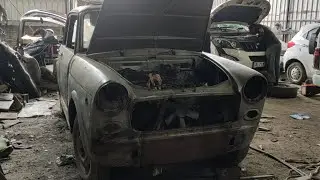 Christine '67 FIAT 1100 Restoration Part 21 - 58 Years Old Vintage Car - San Kustom Garage