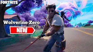 *NEW* WOLVERINE ZERO SKIN GAMEPLAY - FORTNITE CREW - ZERO WAR SET