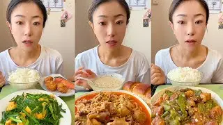 Chinese Home-Cooked Food Mukbang | Realistic Eating Sounds No Talking #340