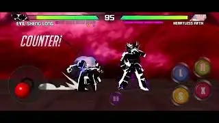 Vita Fighters Mobile - Evil Sheng Long Vs. Heartless Fifth