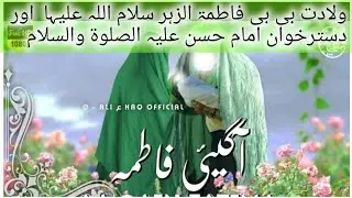 Fatima zehra vlog،#wiladatbibifatima sa#dastar khwan e imma e Hassan as#food 