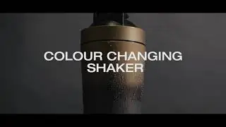 BLACK FRIDAY: Colour Changing Stainless Steel Shaker