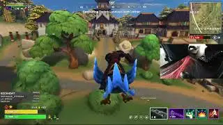LONNIEYO vs kDn- | Realm Royale Duo Squad Kill Challenge | Game #2