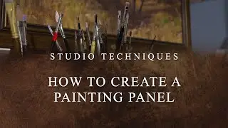 Preparing Painting Panels