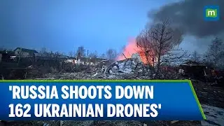 Россия и Украина: война | Министерство обороны России заявляет, что сбило 162 украинских беспилот...