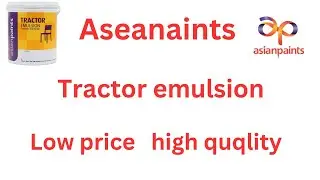 Aseanpaints interior colour tractor emulsion low price high quality