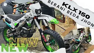 KLX 150 Tampil BEDA masuk Bengkel INTI MOTOR BANDUNG