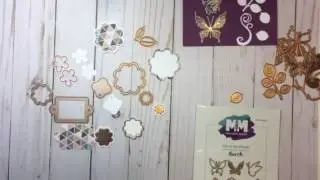 Makers Mart March Die cuts and Card share