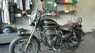 New Royal Enfield Meteor 350 Detailed Review !! Supernova black !! Ritik Behra !!
