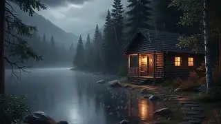 Ночной дождь и гром: Звуки для спокойного сна