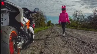 TARO GP1 400 with pink girl | Highlnd - How To Love (ft. Rachel Lorin) | Moto Music Video