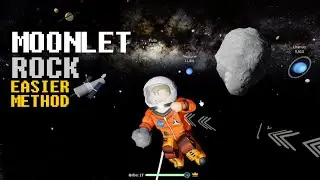 NEW and Easier method to get MOONLET ROCK in SPACE SIMULATOR Roblox