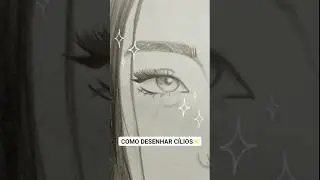 💅 HOW TO DRAW EYELASHES #tutorial #drawing #art