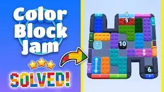 Color Block Jam Level 880 (1783) | Every Puzzle Solved! 🎯