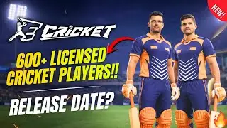 OMG 🔥 E Cricket Release date? | 600+ licence players | Full Info | Lightfury games | Tamil