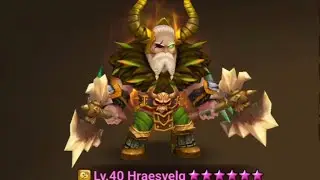 Hraesvelg is a Must Build (Wind Barbaric King) Spotlight #summonerswar