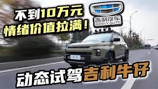 不到10万情绪价值拉满！试驾吉利牛仔