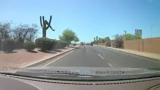 BROADWAY TO SWAN AND GOLF LINKS. TUCSON, ARIZONA